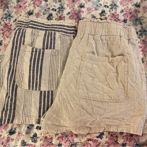 Angel kiss linen shorts bundle